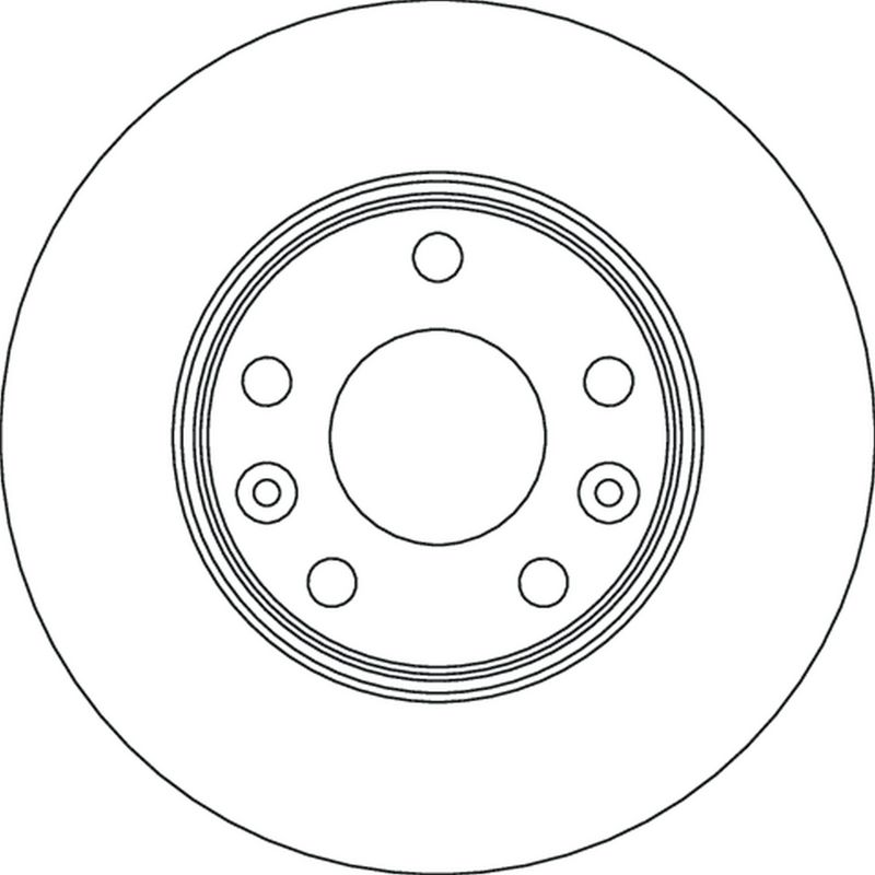Tarcza hamulcowa TRW DF4637