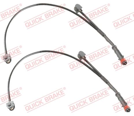 Styk ostrzegawczy, zużycie okładzin hamulcowych QUICK BRAKE WS 0508 A