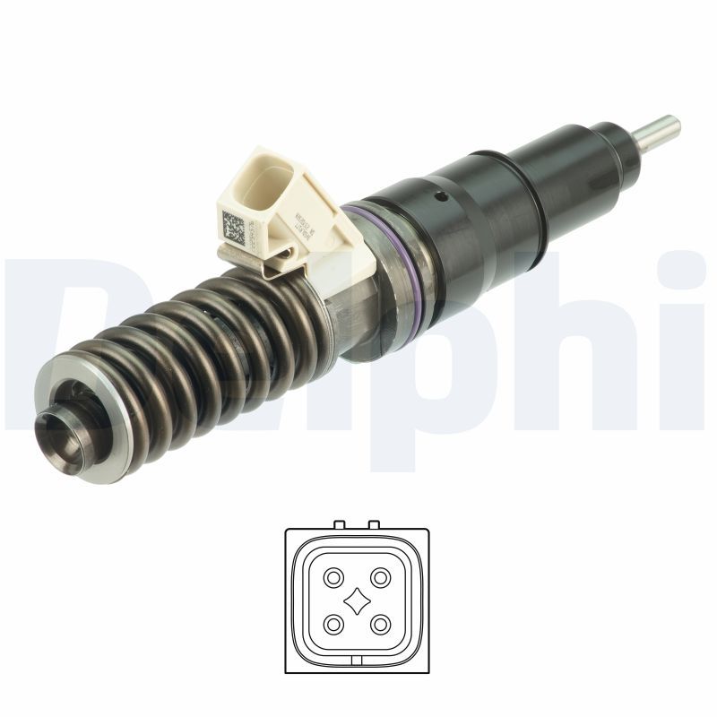 Wtryskiwacz DELPHI BEBE4P03001-12B1