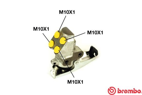 Korektor siły hamowania BREMBO r 85 006