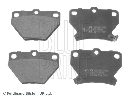Zestaw klocków hamulcowych, hamulce tarczowe BLUE PRINT ADT342114