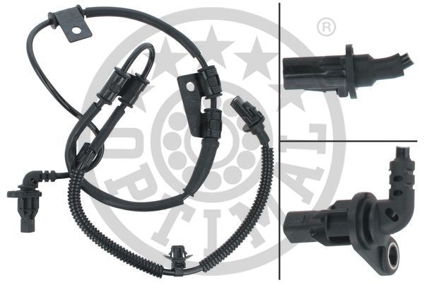Czujnik, prędkość obrotowa koła OPTIMAL 06-S631