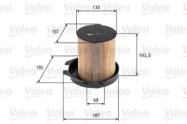 Filtr powietrza VALEO 585603