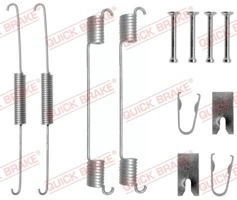 Zestaw akcesoriów, szczęki hamulcowe QUICK BRAKE 105-0781