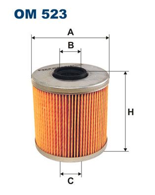 Filtr oleju FILTRON om 523
