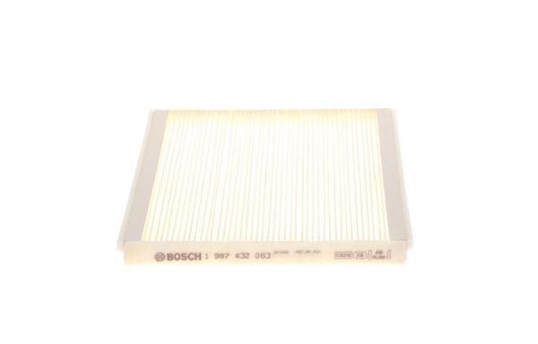 Filtr, wentylacja przestrzeni pasażerskiej BOSCH 1987432063