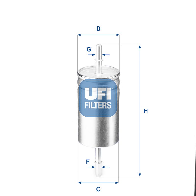 Filtr paliwa UFI 31.842.00