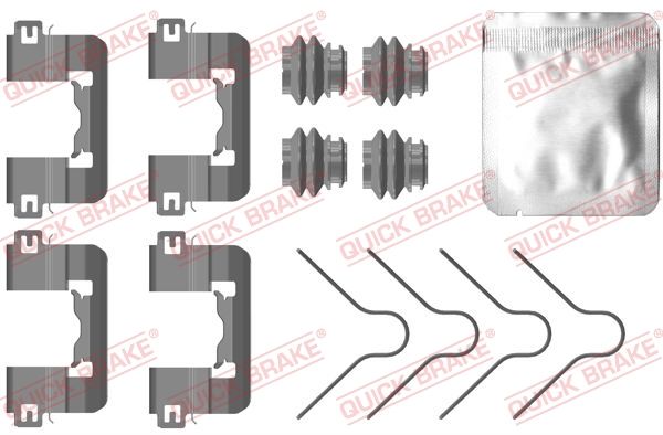 Zestaw akcesoriów, klocki hamulcowe QUICK BRAKE 109-0105
