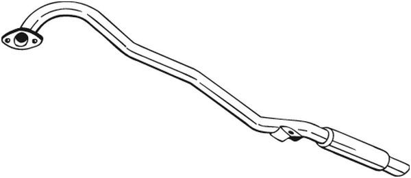 Tłumik końcowy BOSAL 278-551