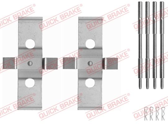 Zestaw akcesoriów, klocki hamulcowe QUICK BRAKE 109-1637
