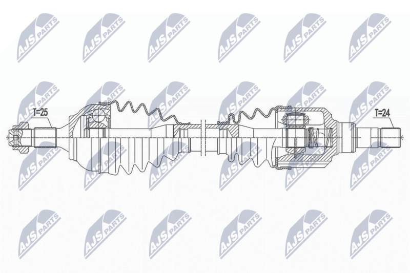 Wał napędowy NTY NPW-PE-055