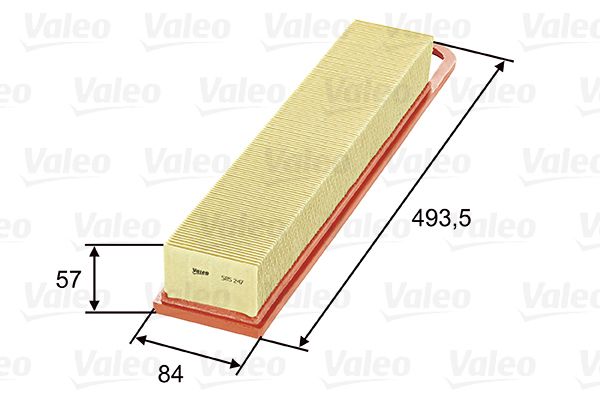 Filtr powietrza VALEO 585247