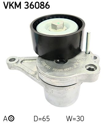 Rolka napinacza, pasek klinowy wielorowkowy SKF VKM 36086