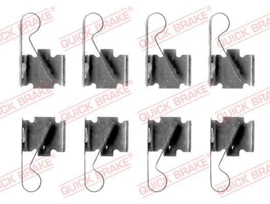 Zestaw akcesoriów, klocki hamulcowe QUICK BRAKE 109-1167