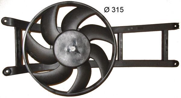Wentylator, chłodzenie silnika MAHLE cff 384 000s