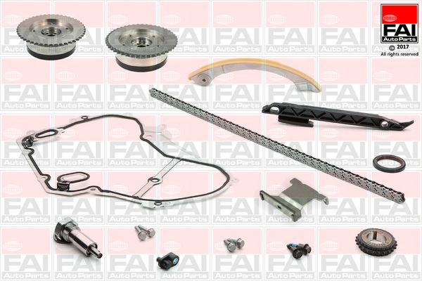 Zestaw łańcucha rozrządu FAI AutoParts tck120vvt