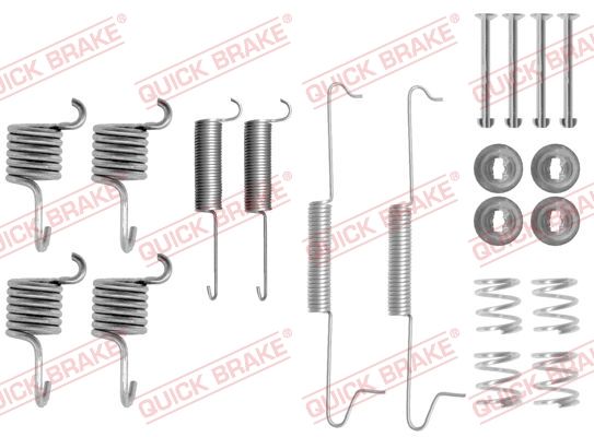 Zestaw akcesoriów, szczęki hamulcowe QUICK BRAKE 105-0649