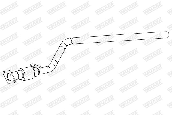 Rura wydechowa WALKER 10851