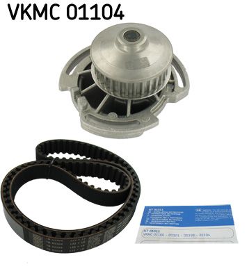 Pompa wody + zestaw paska rozrządu SKF VKMC01104