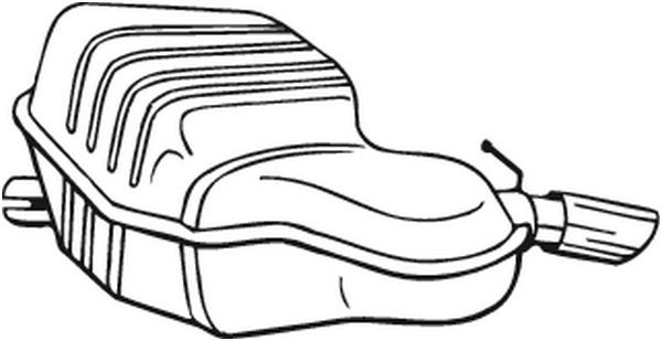 Tłumik końcowy BOSAL 235-149