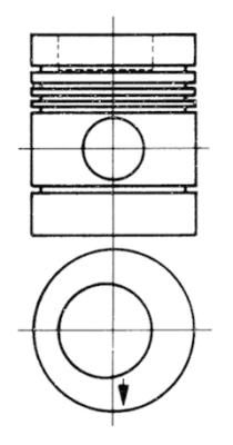 Tłok KOLBENSCHMIDT 90274800