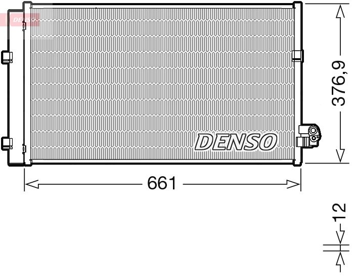 Skraplacz, klimatyzacja Denso DCN05106