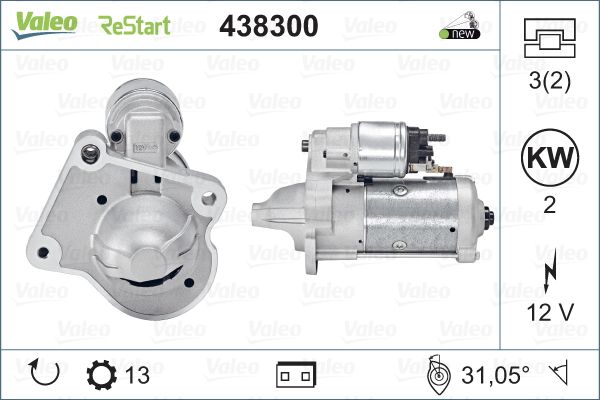 Rozrusznik VALEO 438300