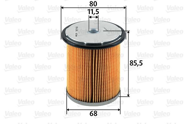 Filtr paliwa VALEO 587912