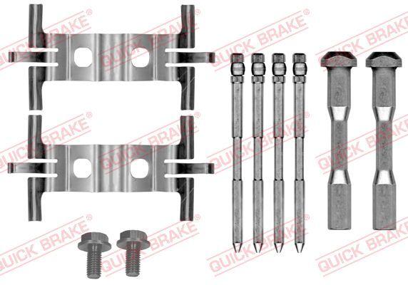 Zestaw akcesoriów, klocki hamulcowe QUICK BRAKE 109-0190