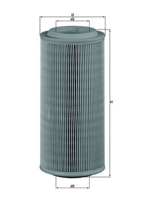 Filtr powietrza KNECHT LX 685