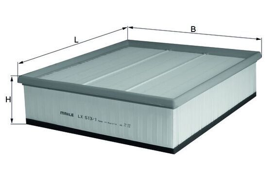 Filtr powietrza KNECHT LX 513/1