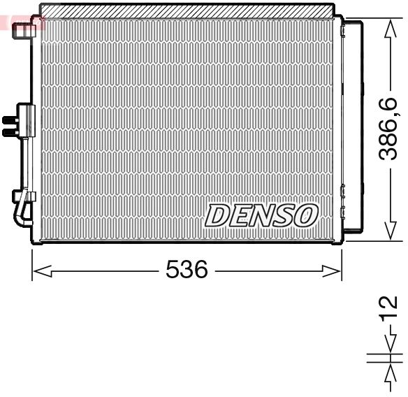 Skraplacz, klimatyzacja Denso DCN43009