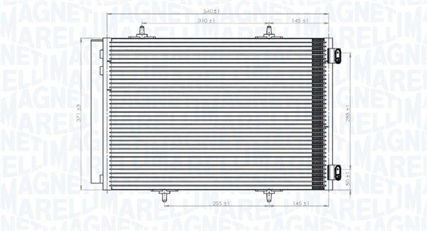Skraplacz, klimatyzacja MAGNETI MARELLI 350203822000