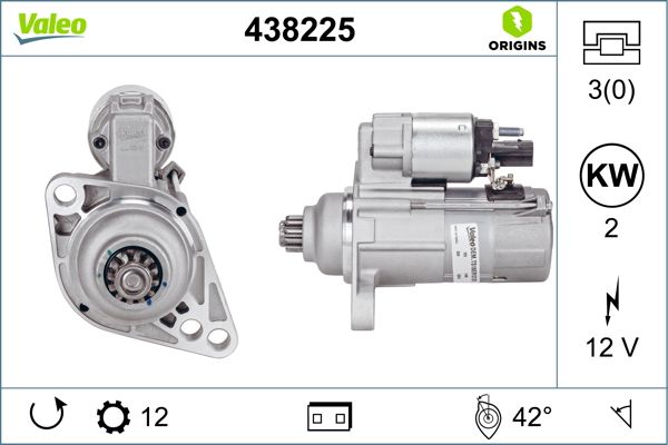 Rozrusznik VALEO 438225