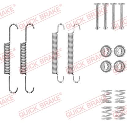 Zestaw akcesoriów, szczęki hamulcowe hamulca postojowego QUICK BRAKE 105-0020