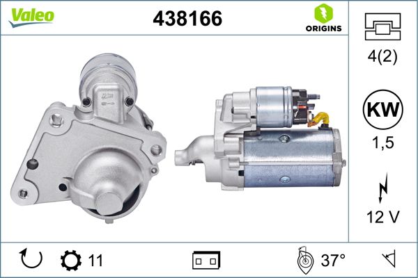 Rozrusznik VALEO 438166