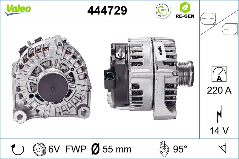 Alternator VALEO 444729