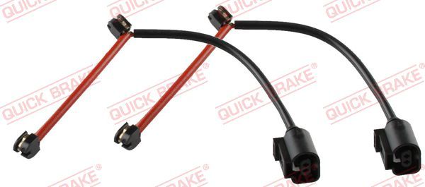 Styk ostrzegawczy, zużycie okładzin hamulcowych QUICK BRAKE WS 0393 A