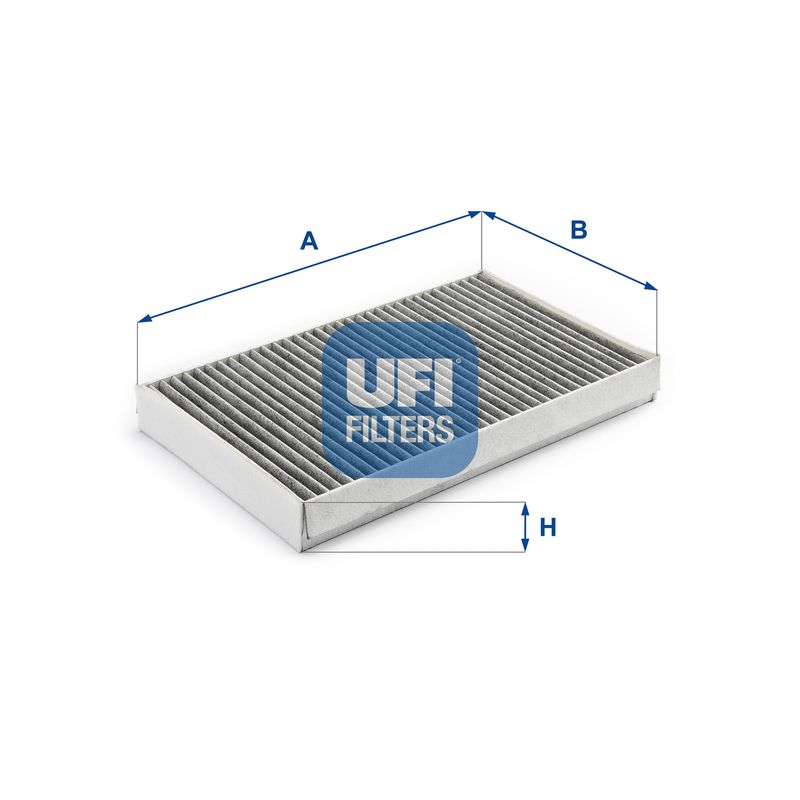 Filtr, wentylacja przestrzeni pasażerskiej UFI 54.155.00