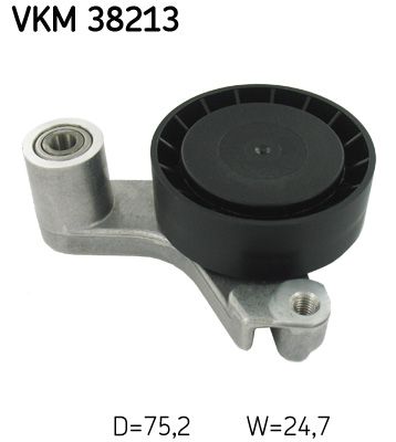 Rolka napinacza, pasek klinowy wielorowkowy SKF VKM 38213