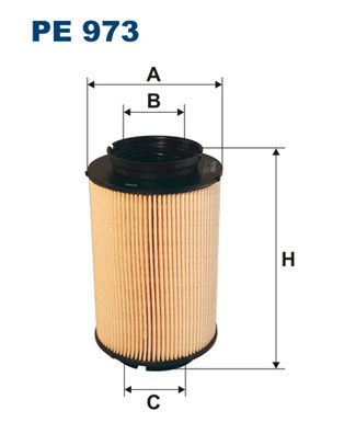 Filtr paliwa FILTRON pe 973