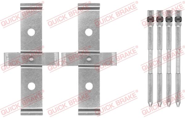Zestaw akcesoriów, klocki hamulcowe QUICK BRAKE 109-1694