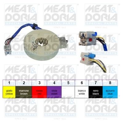 Czujnik kąta skrętu koła kierownicy MEAT & DORIA 93054
