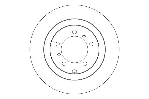 Tarcza hamulcowa TRW DF4616S
