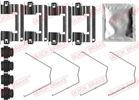 Zestaw akcesoriów, klocki hamulcowe QUICK BRAKE 109-0065