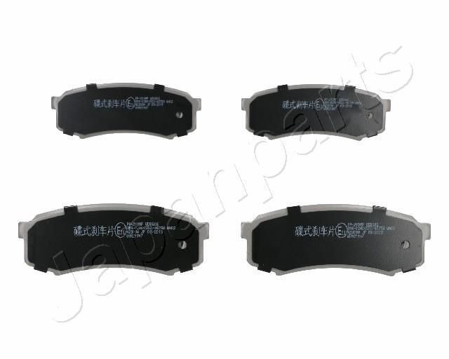 Zestaw klocków hamulcowych, hamulce tarczowe JAPANPARTS PP-210AF