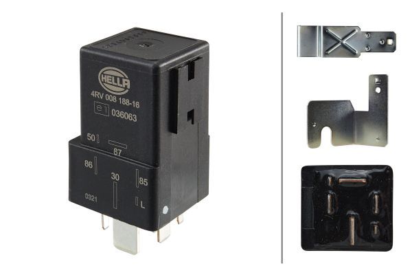 Sterownik, czas żarzenia HELLA 4rv 008 188-161