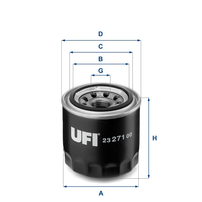 Filtr oleju UFI 23.271.00