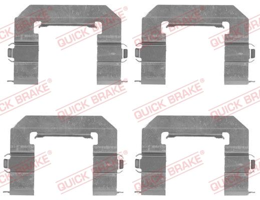 Zestaw akcesoriów, klocki hamulcowe QUICK BRAKE 109-1761