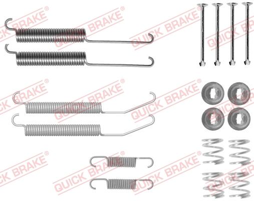 Zestaw akcesoriów, szczęki hamulcowe QUICK BRAKE 105-0845